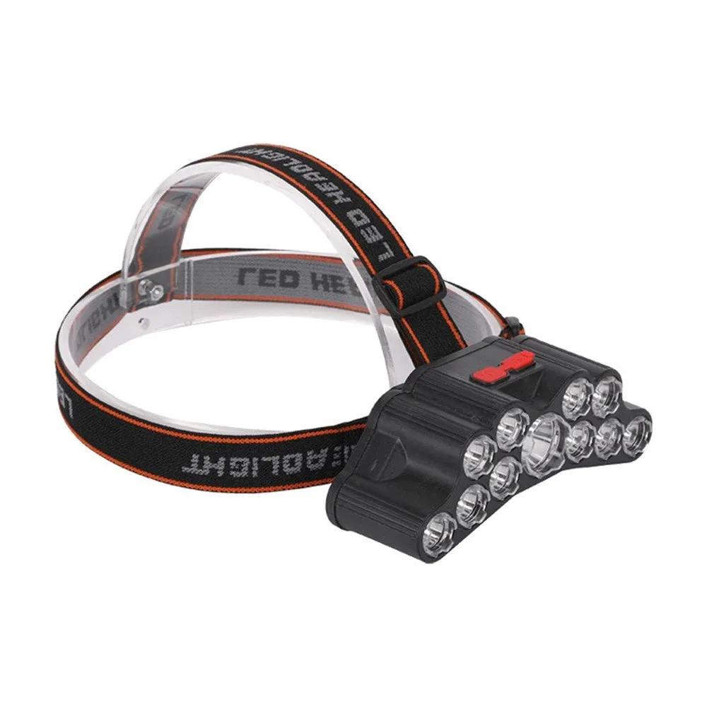 11 LED headlamp
