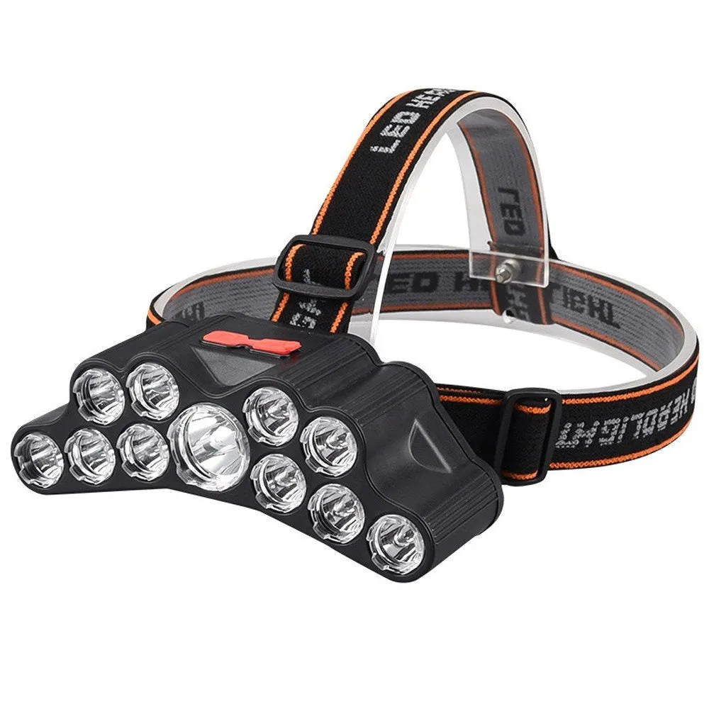 11 LED headlamp