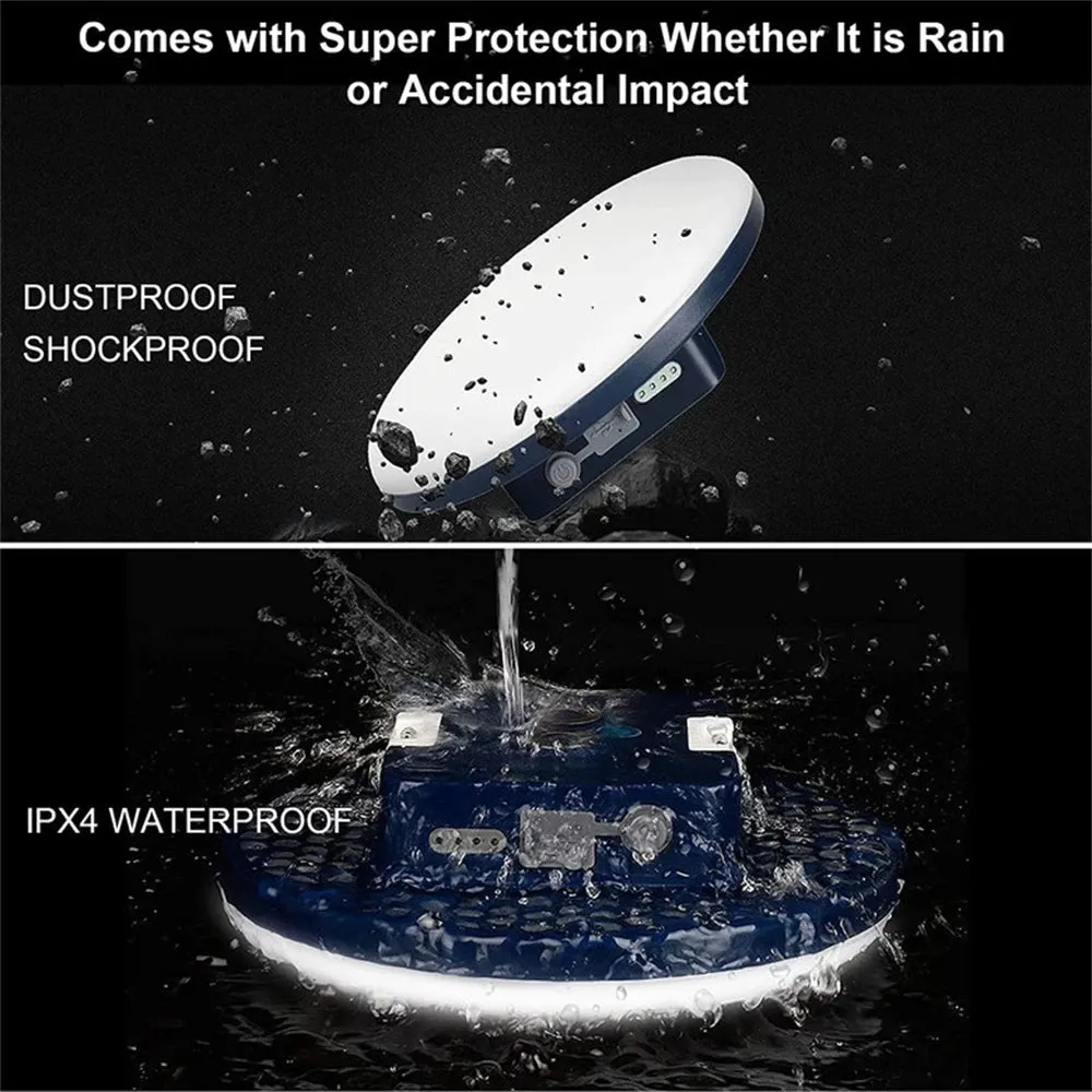 13500mAh 60W Rechargeable LED Camping Lantern with Magnet - Strong Light Portable Flashlight for Outdoor and Work