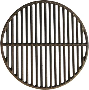 15.5" Cast Iron Grate Grids Sear Grate Fire Pit,Dracarys Round Cooking Grate big green egg accessories Fit for Medium Big Green Egg Grill Dome Char-Griller or Same Size Charcoal Grill(Medium - 15.5")