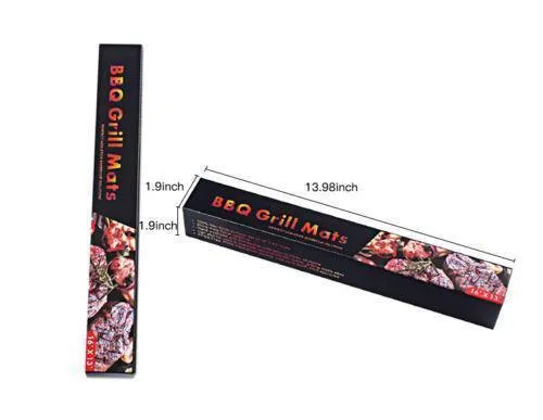 2PCS BBQ Fiber Griling Mat