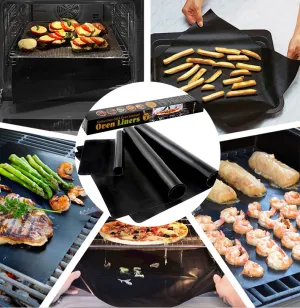 2PCS BBQ Fiber Griling Mat