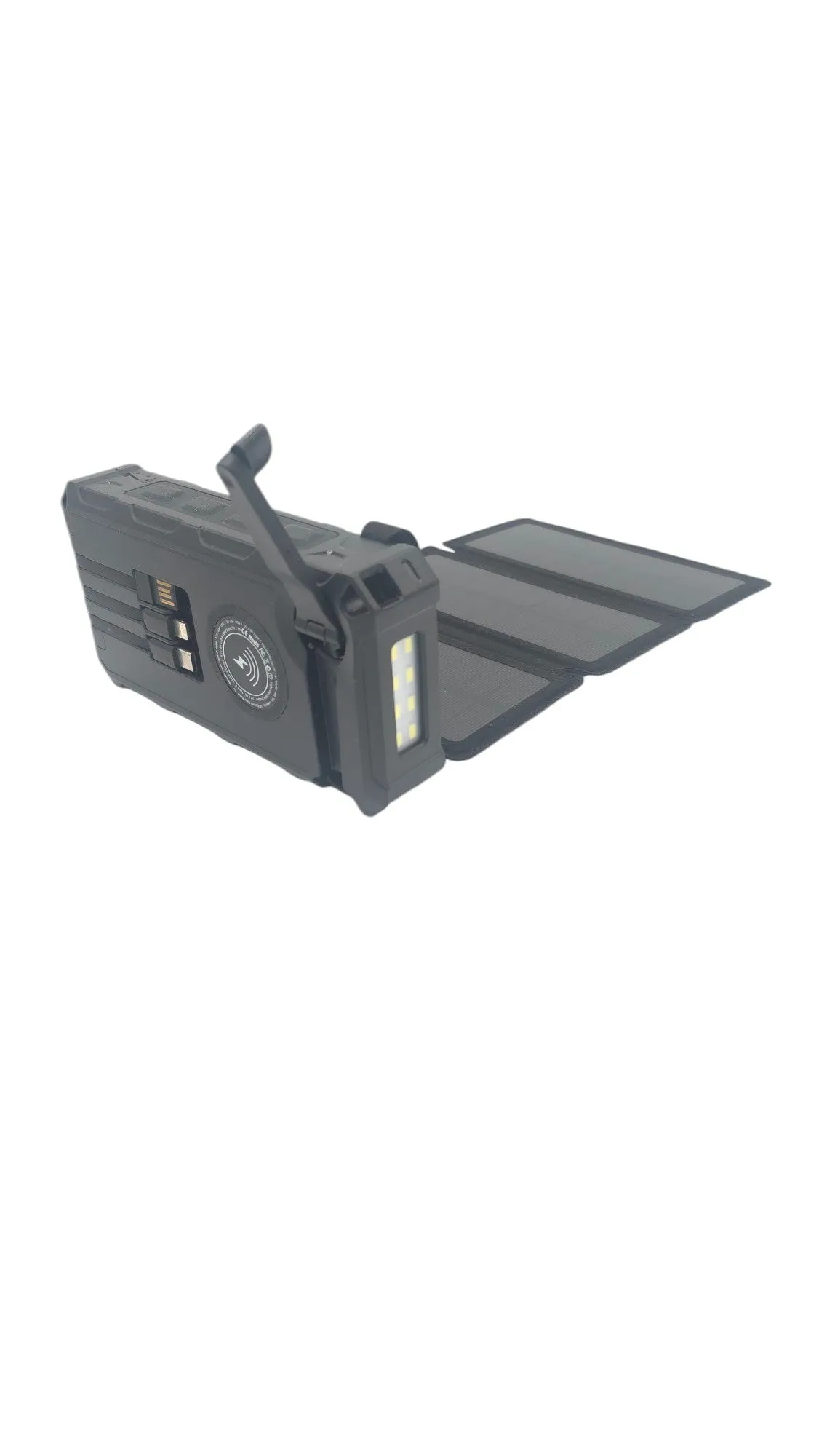 30,000mAh Solar Battery Bank – Power Anywhere, Anytime