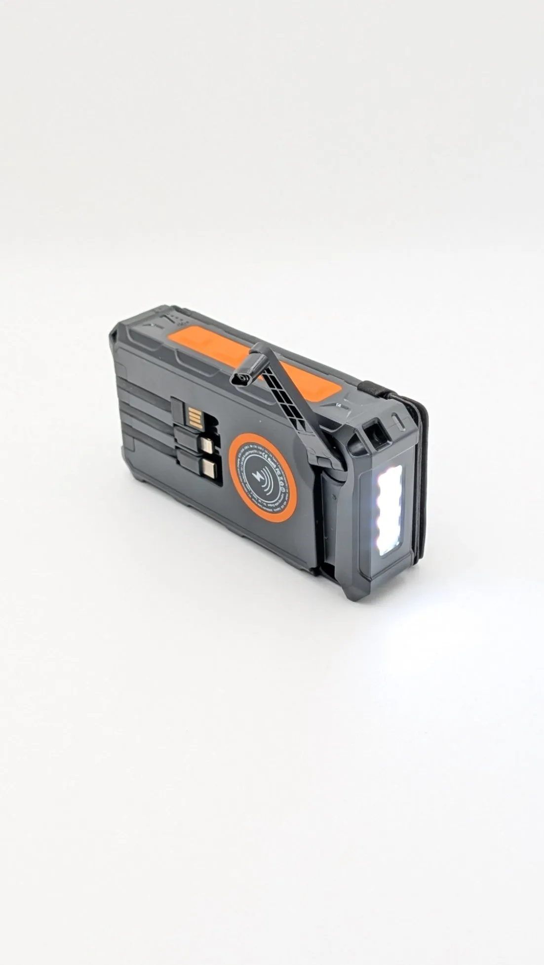30,000mAh Solar Battery Bank – Power Anywhere, Anytime