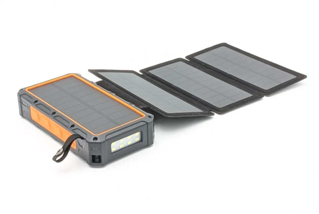 30,000mAh Solar Battery Bank – Power Anywhere, Anytime
