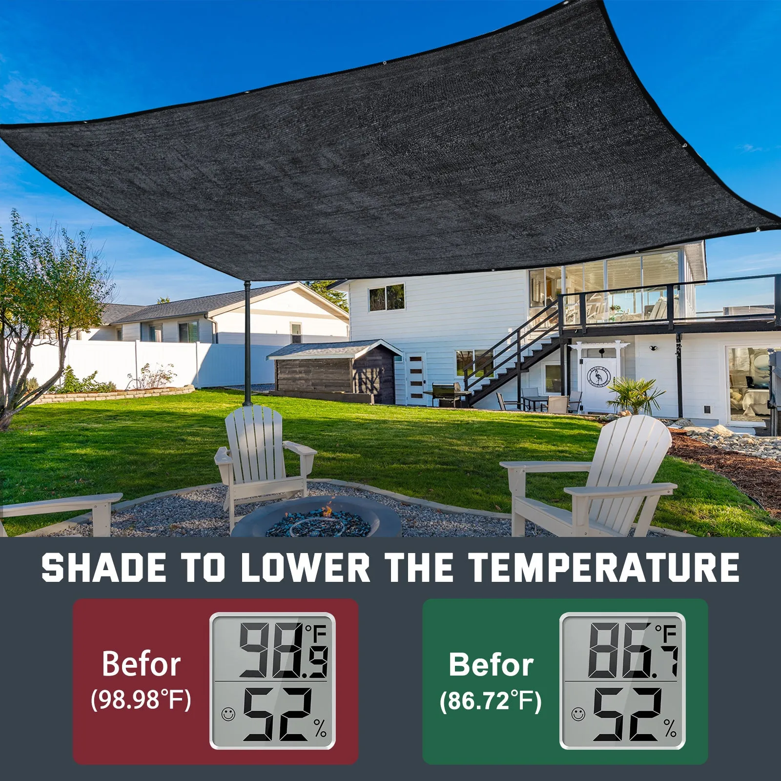 50% Shade Cloth( 10x20FT)
