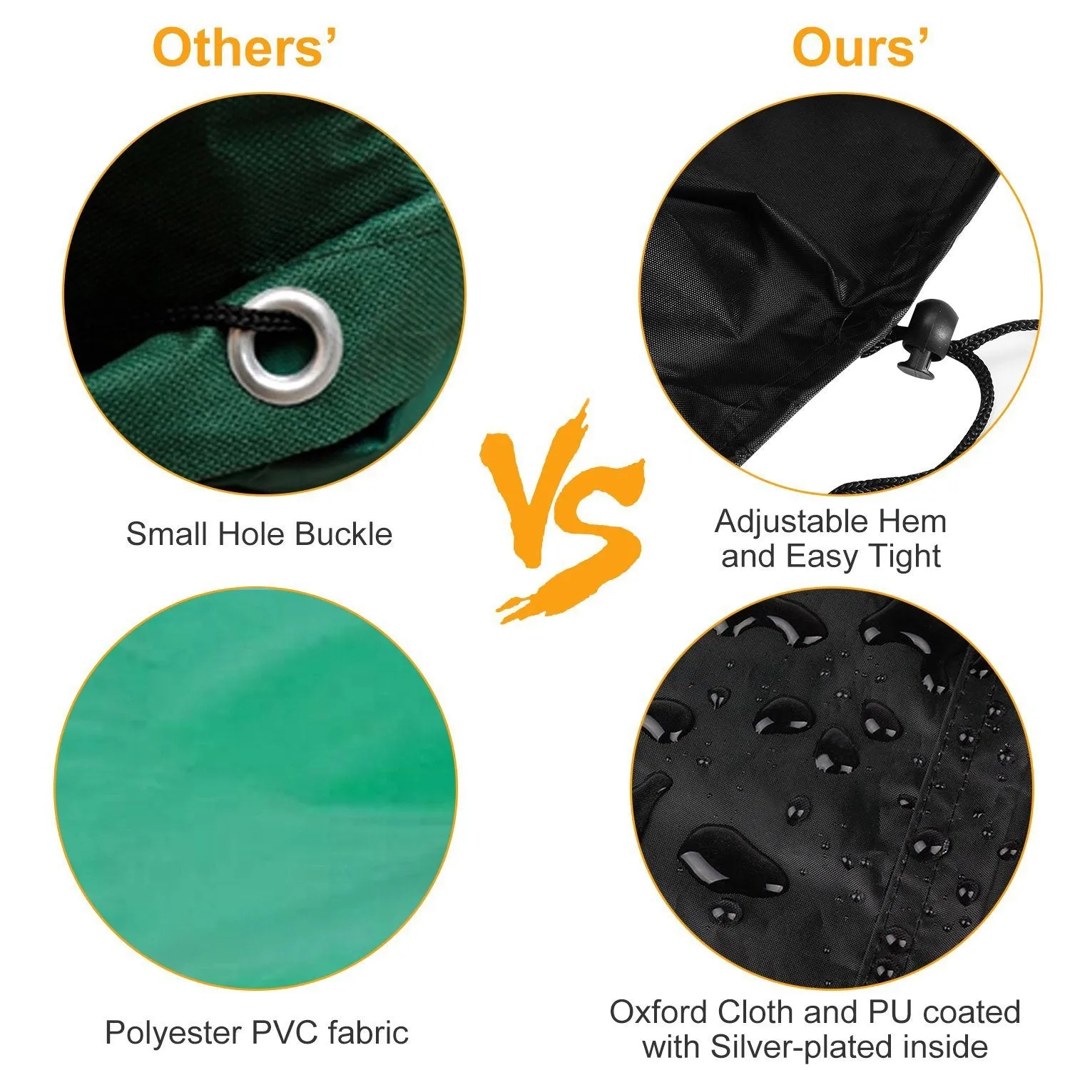57-Inch Weather Resistant Barbecue Grill Cover