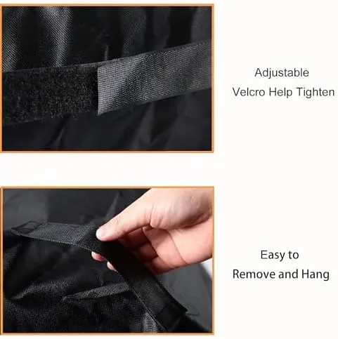600D Waterproof Universal Vertical Smoker Cover for COS-244 36” Vertical Propane Smoker and COS-330 30" Electric Smoker, Grill Cover Replace for Cuisinart CGC-10244, Fits up to 36"