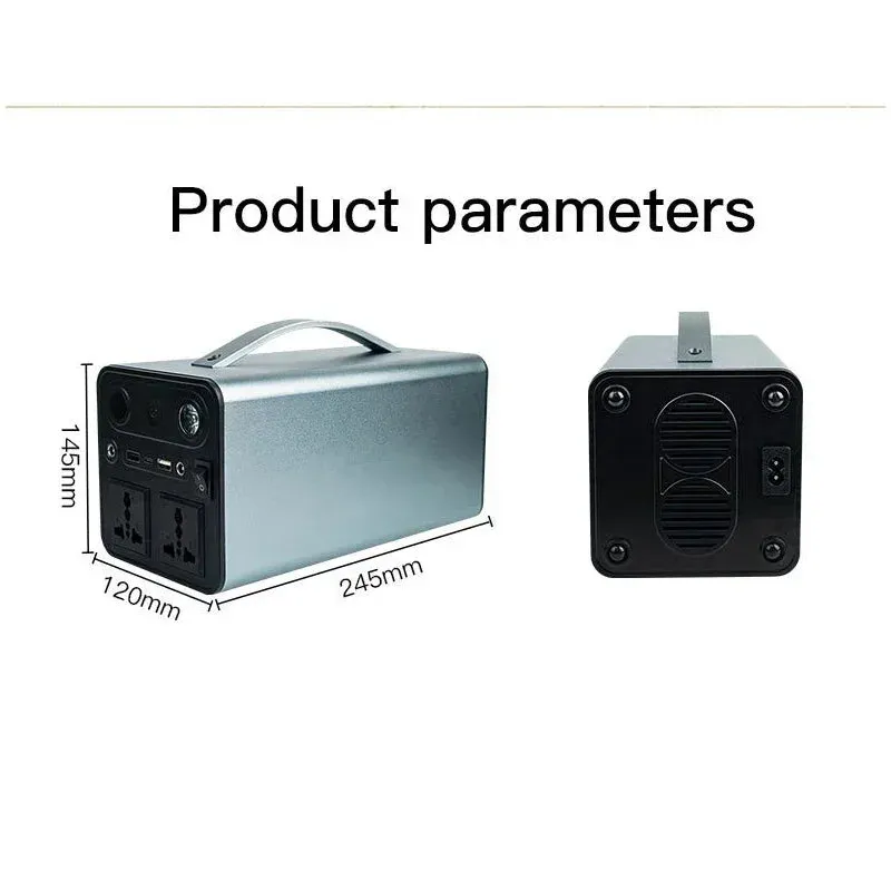 68000mAh 110V/220V 300W Portable Power Station Powerful Emergency Power Supply Outdoor Camping External Spare Battery For Laptop