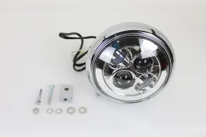 7 LED FLST Headlamp Assembly Chrome 1986 / 2017 FLST