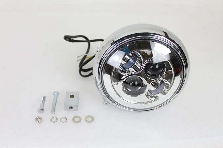 7 LED FLST Headlamp Assembly Chrome 1986 / 2017 FLST