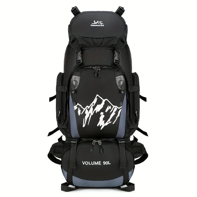 90L Lightweight Travel Backpack Waterproof Camping Outdoor Backpack