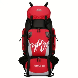 90L Lightweight Travel Backpack Waterproof Camping Outdoor Backpack