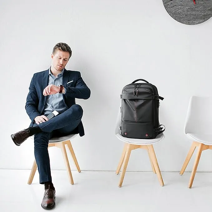 Airbag Vacuum Compression Travel Backpack