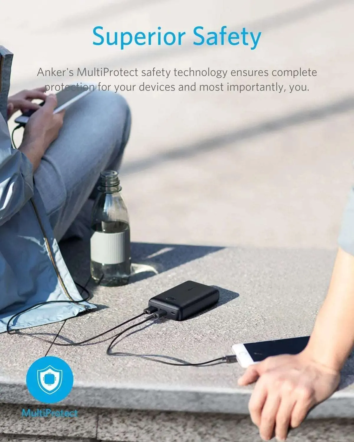 Anker PowerCore Portable Wired Power Bank 10000 mAh