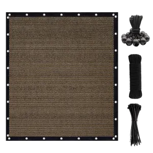 Artpuch Pergola Shade Cover 10'X12' Outdoor Sun Shade Cloth with Grommets Shade Tarp for Patio, Carport, Backyard