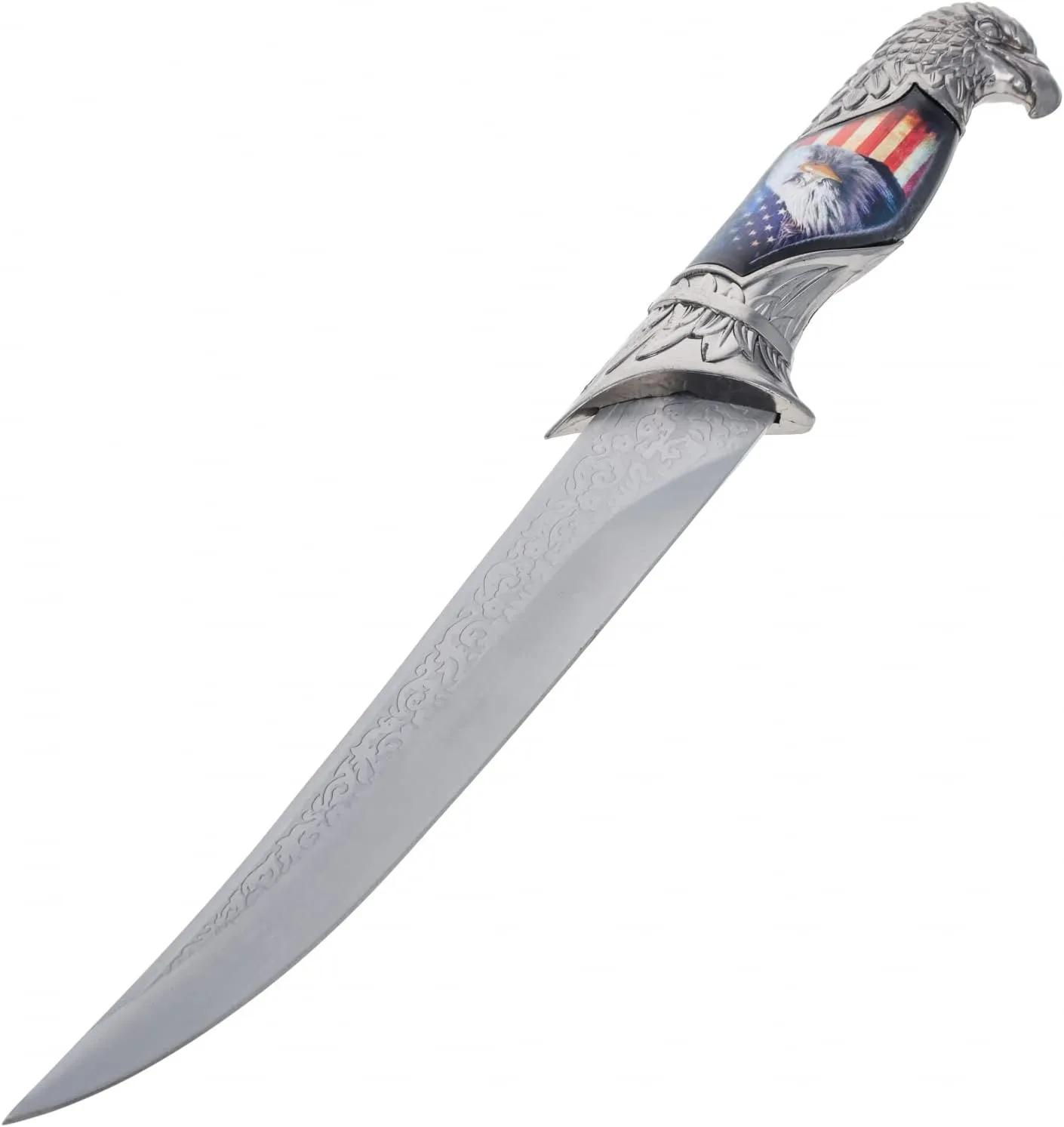 ASR Outdoor 13.5 inch Animal Head Decorative Collector's Hunting Knife with Ornamental Scabbard