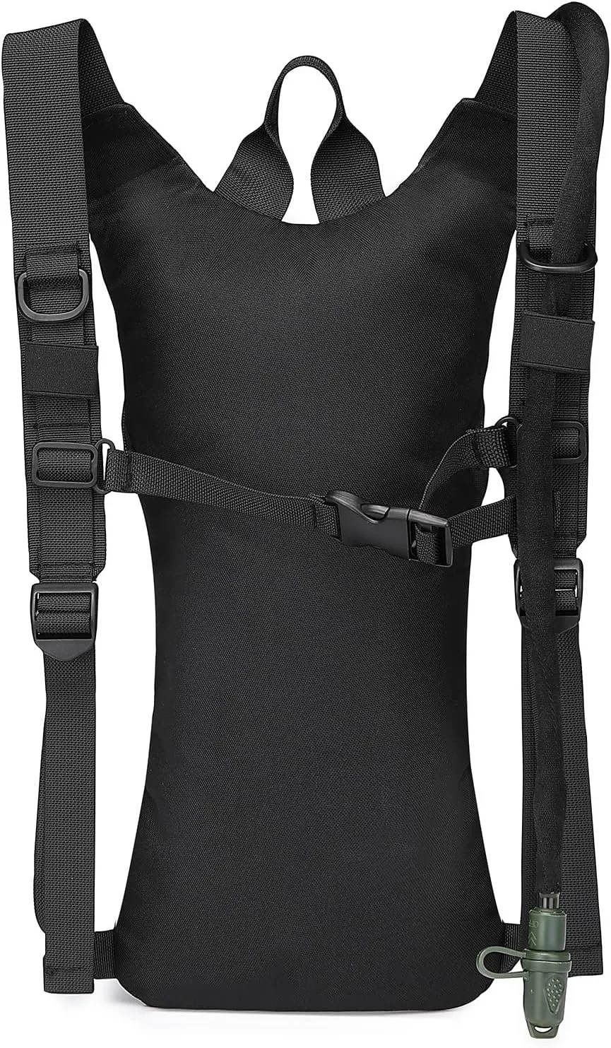 ATBP Running Hydration Vest Pack Thermal Insulation 3L TPU Water Bladder Tactical Backpack Bag for Cycling Hiking Daypack Men & Women