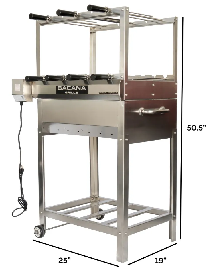 Bacana Multi-Rotisserie 7 Skewer Grill