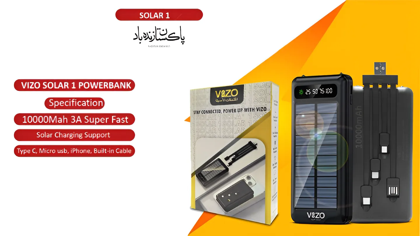 Bank Solar Quality Power Bank Best Mobile Solar Phone For Bank Power Vizo Bank Android - For Android Buy-one-get-one Power Power Power Bank | mAh - - 01 Heavy-duty 10,000