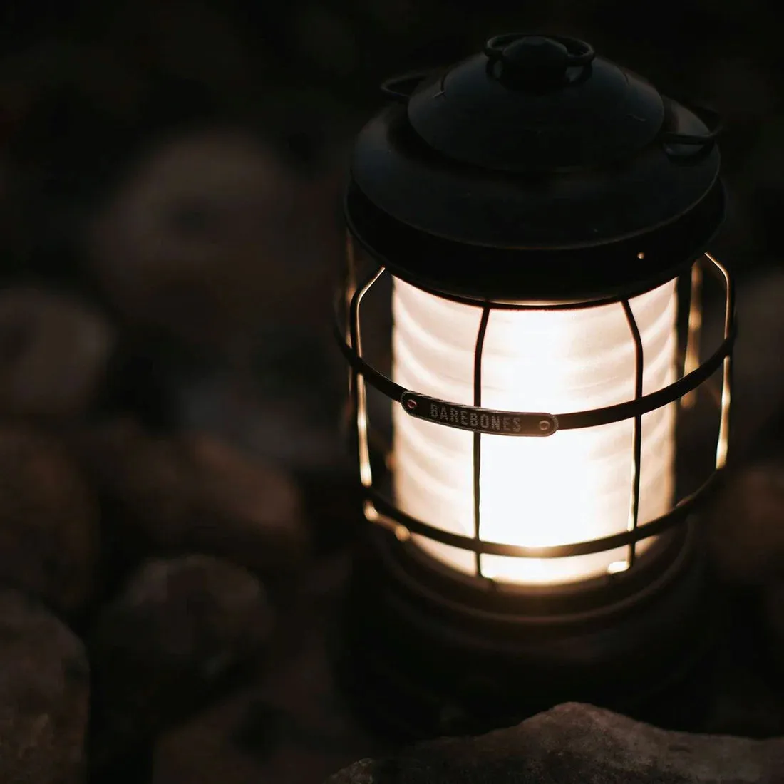 Barebones Forest Lantern Dusty Yellow
