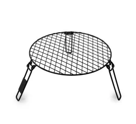 Barebones Living Cowboy Grill Charcoal Tray and Circular Fire Pit Grill Grate