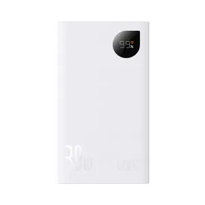 Baseus Adaman2 Digital Display Fast Charge Power Bank 20000mAh 30W (VOOC Edition) - White