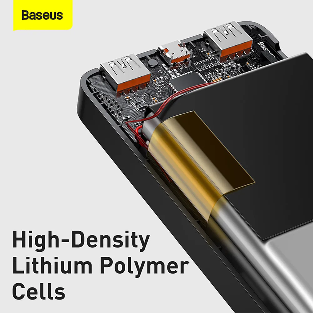 Baseus Bipow Digital Display Power Bank 10000mAh 20W - Black
