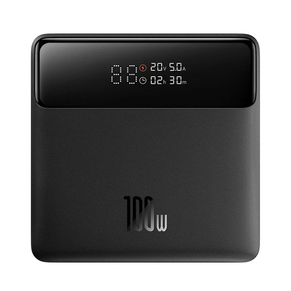 Baseus Blade High Power Digital Display Fast Charge Power Bank HD Edition 20000mAh 100W - Black