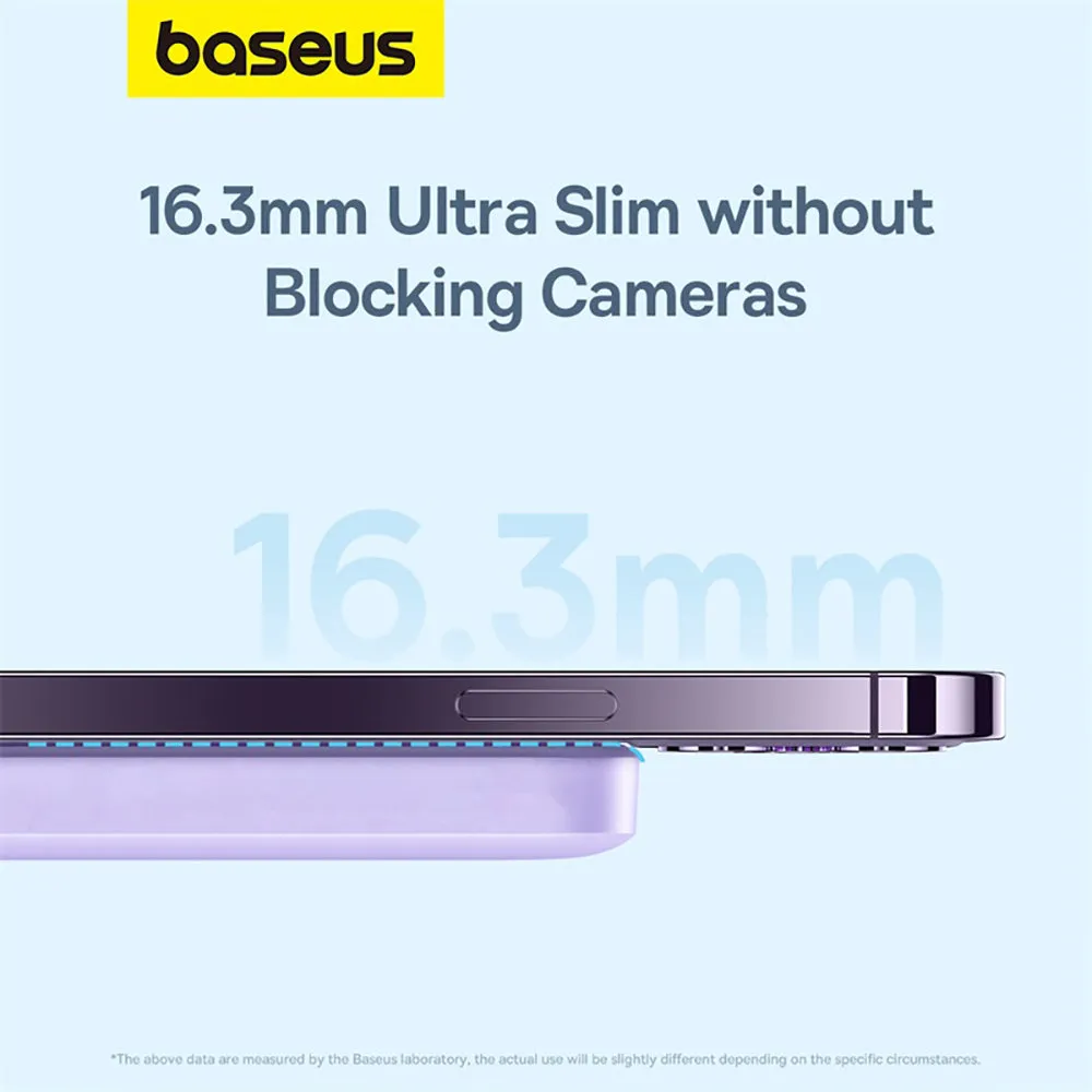 Baseus Magnetic Mini Air Wireless Fast Charge Power Bank 6000mAh 20W - Nebula Purple