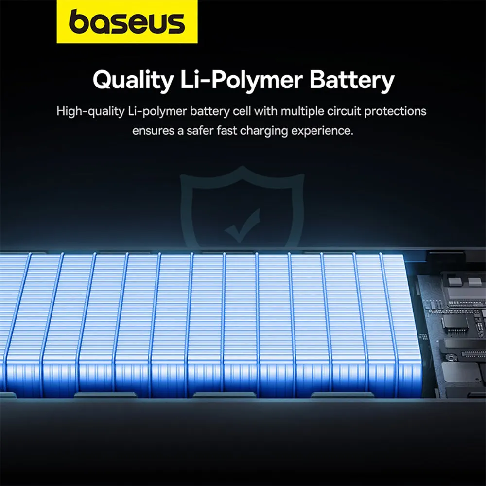 Baseus Star-Lord Digital Display Fast Charge Power Bank 10000mAh 30W - Black