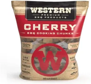 BBQ 28081 Smoking Pellet Wood Burning Grill Cooking Chunks, Cherry