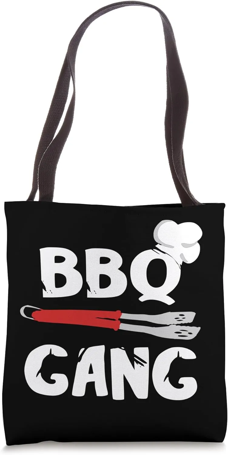 BBQ Gang Grill Team Griller Crew Grillmeister Group Tote Bag