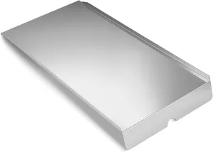 BCA006 Drip Tray Heat Baffle Replacement Parts for Traeger Pellet Smoker Grill, Traeger Pro Series 34, Eastwood 34,and Newer Tex,Tex Elite Pellet Smoker Grills, 32.5inch Stainless Steel Grease Pan