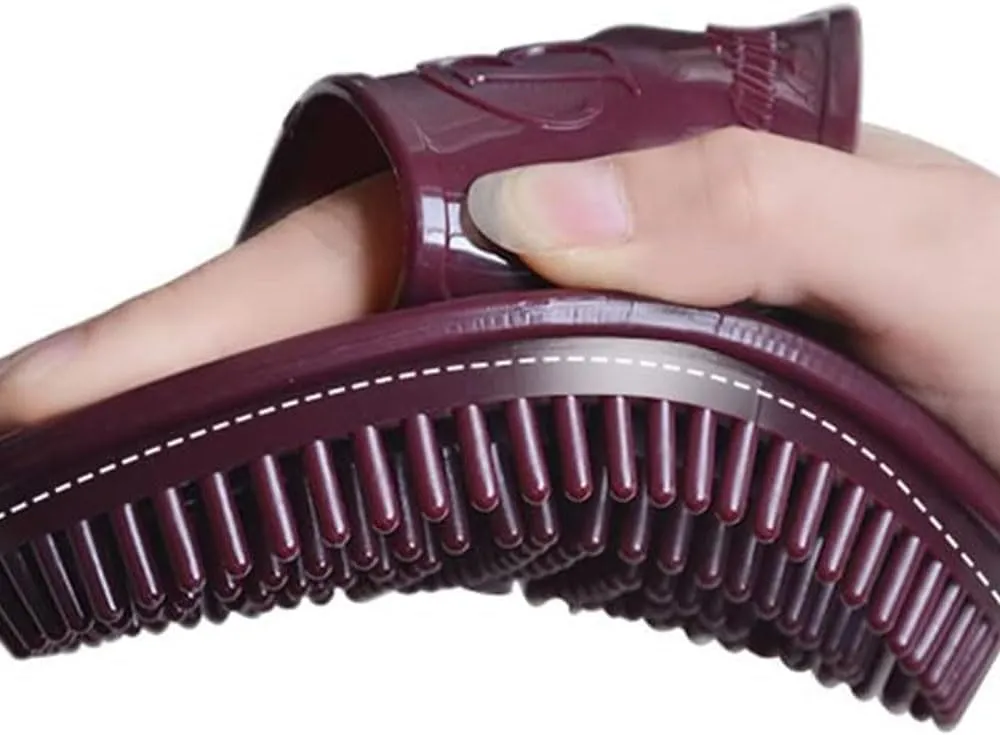 Beauty Salon Professional Custom Meridian Brush, Meridian Pressure Brush, Full Body Relaxation Comb, Portable Soft and Anti-Slip Full Body Relaxation Comb (1set)