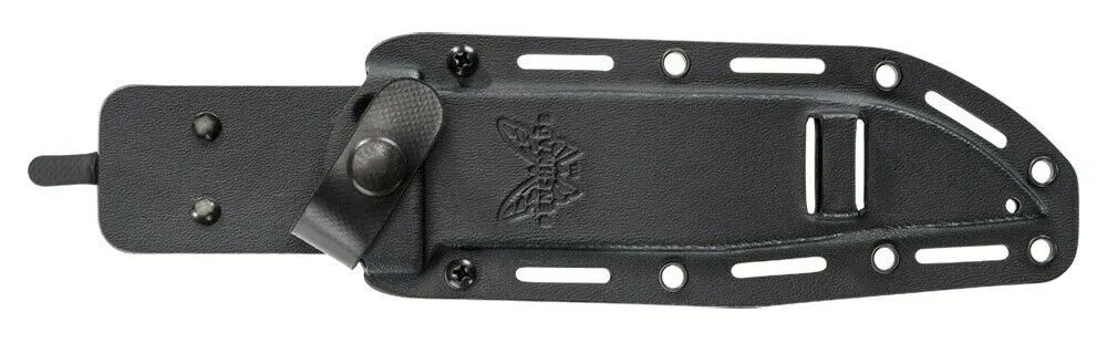 Benchmade 119 Sibert Arvensis Black G-10 Fixed Blade Knife