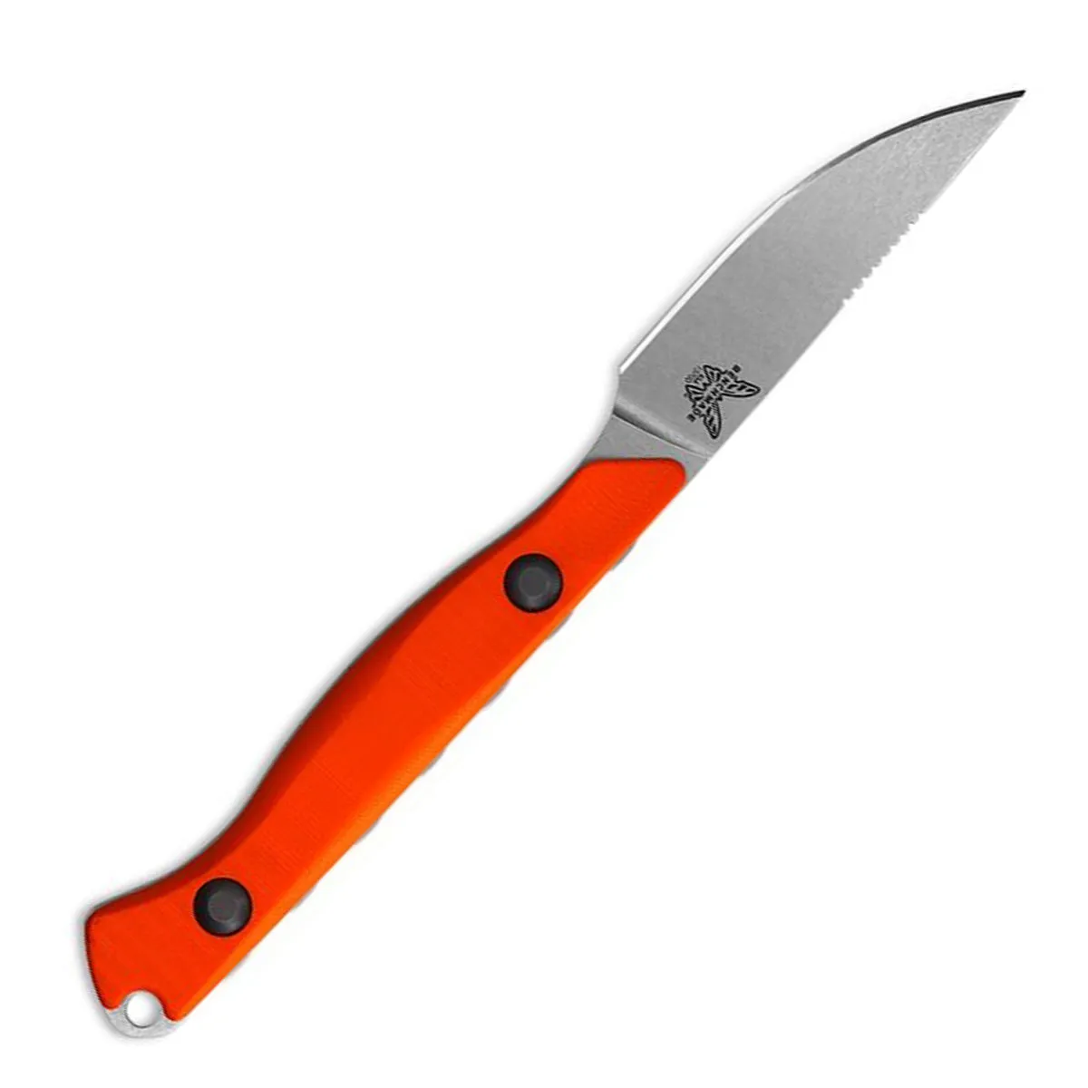 Benchmade 15700 Flyway Fixed Blade Knife Orange G-10 2.7" Satin