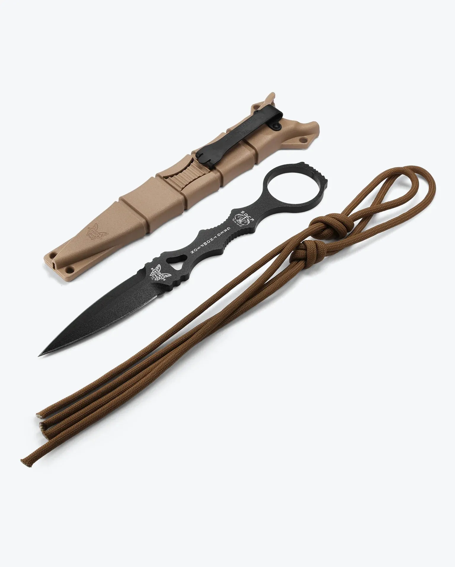 Benchmade 176BKSN Knife with Sand Sheath
