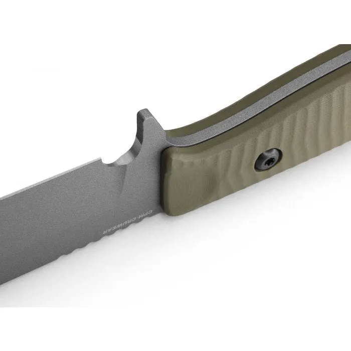 Benchmade Anonimus 539GY OD Green G-10 Drop-point Plain 5" Fixed Blade Knife