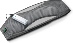 Beurer Portable, Wireless, Heating Belt Pad with Convenient Storage Bag, Rechargeable for Indoor and Outdoor Use, Pain Relief, Dark Grey, 16 Oz
