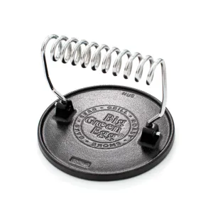BIG GREEN EGG - Cast Iron Grill Press -127648