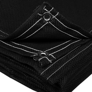 Black Mesh Replacement Tarp - 12 Foot x 26 Foot