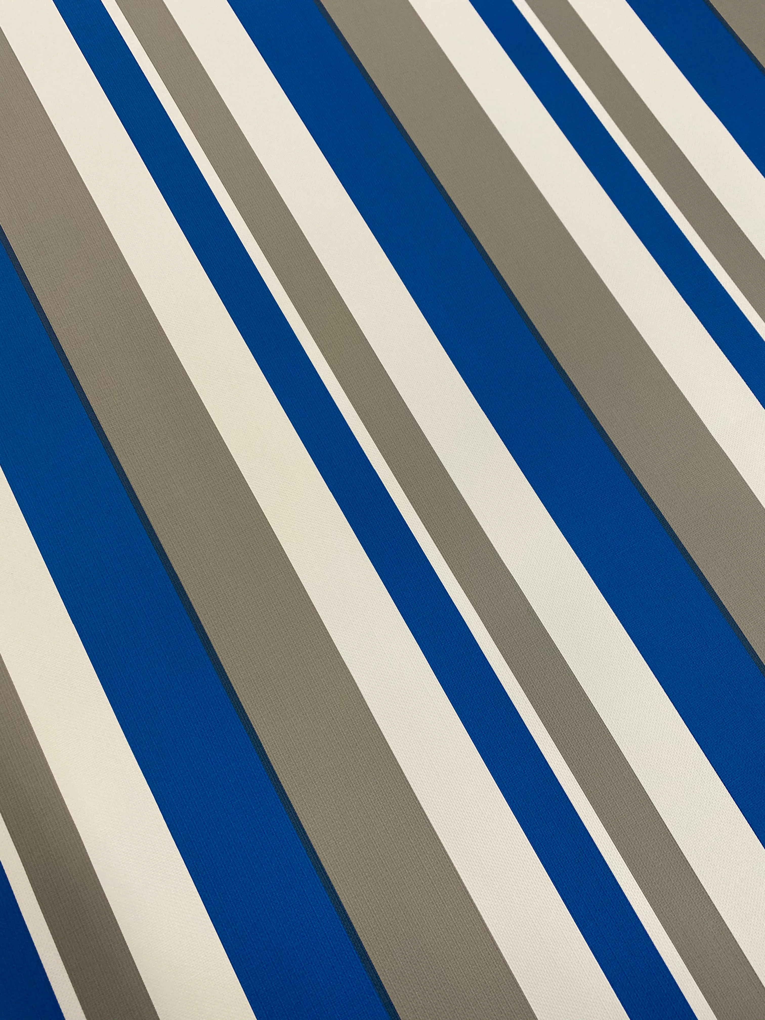 Blue, Grey, White Stripe