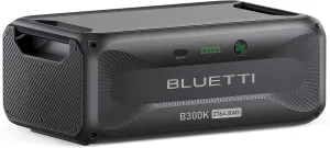 BLUETTI B300K Expansion Battery, 2764.8Wh LiFePO4 Battery Pack for Power Station AC200L AC300 AC500 AC200MAX, Extra Battery for Home, Emergency, Road Trip