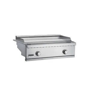 Broilmaster B-Series Built-In 32" Stainless Propane Gas Griddle Head - BSB322GP