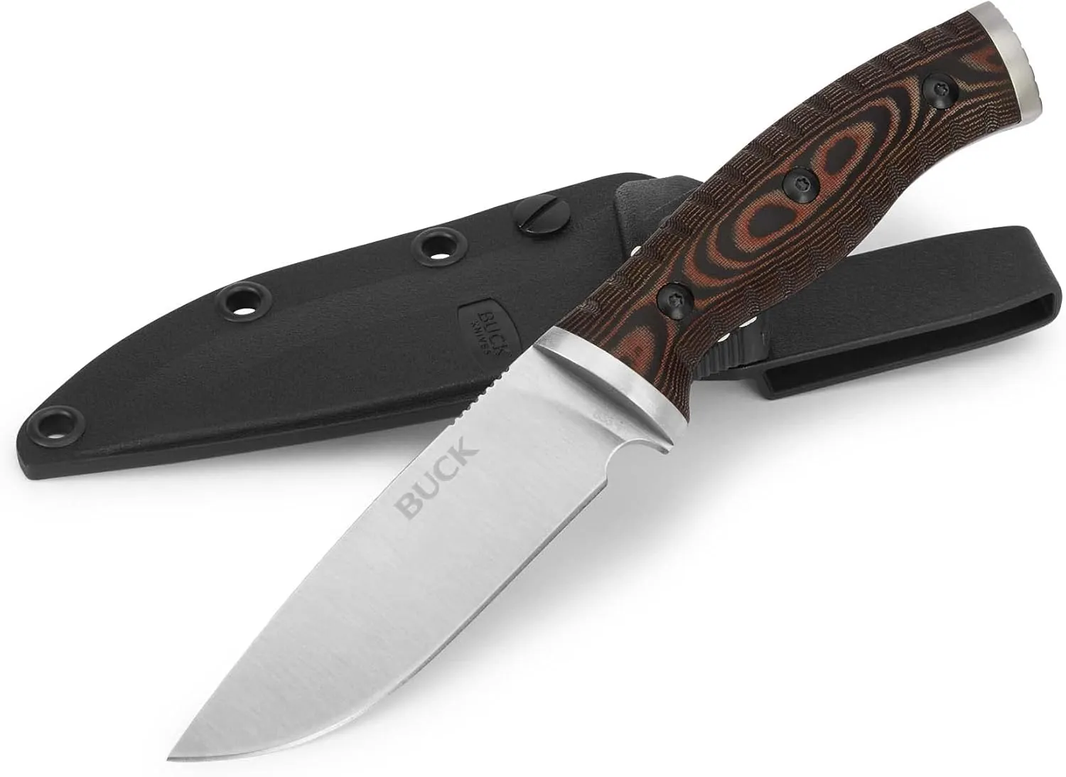 Buck Knives 853 Small Selkirk Fixed Blade Survival Knife with Nylon Sheath