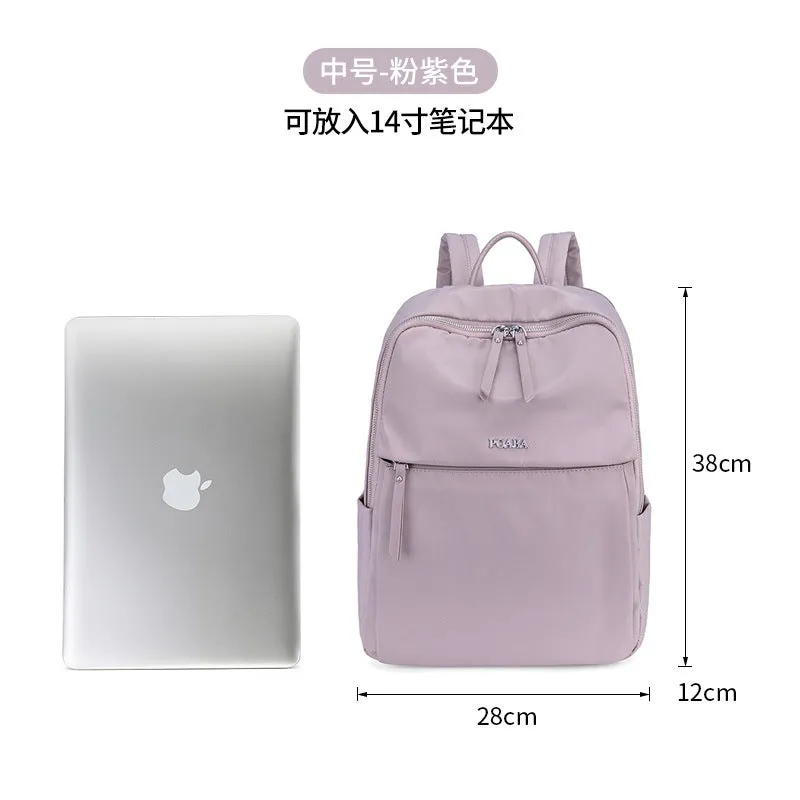 Business Travel Large Capacity Oxford Backpack Waterproof Lightweight Nylon Backpack Multi-Functional Commuter Travel Laptop Bag