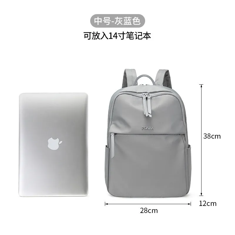 Business Travel Large Capacity Oxford Backpack Waterproof Lightweight Nylon Backpack Multi-Functional Commuter Travel Laptop Bag