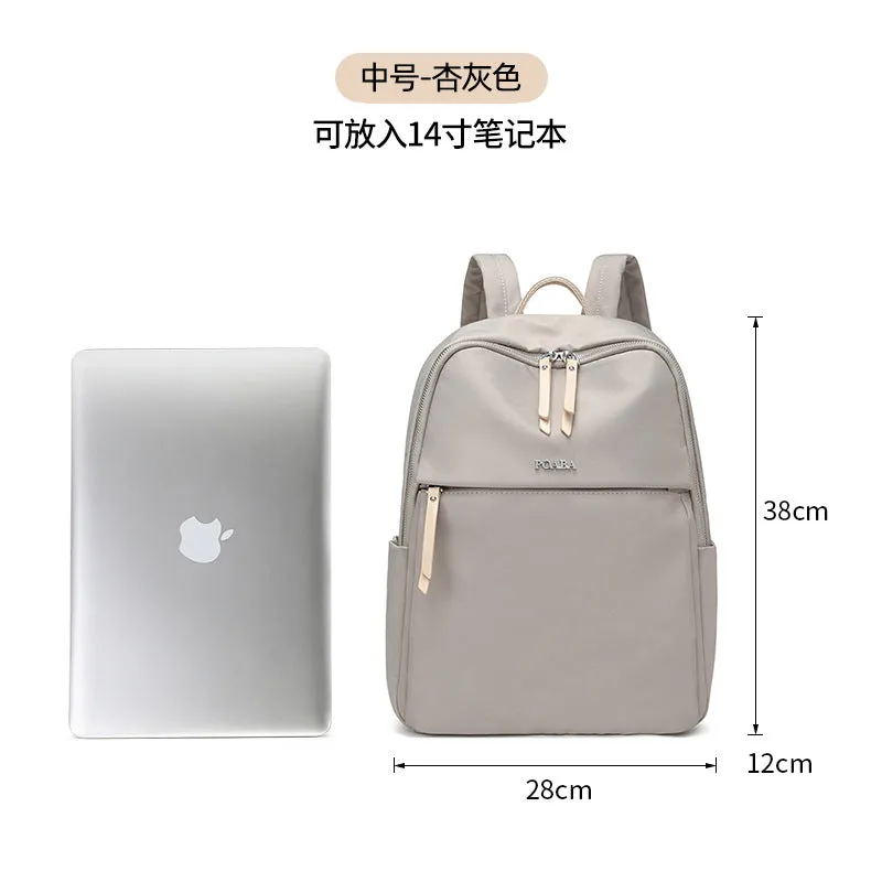 Business Travel Large Capacity Oxford Backpack Waterproof Lightweight Nylon Backpack Multi-Functional Commuter Travel Laptop Bag