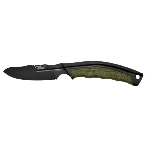 CAMILLUS 7.75" Durable Rust&Corrosion-Resistant AUS-8 Japanese Steel Full Tang Construction Fixed Blade Hunting Knife with Protective Nylon Sheath